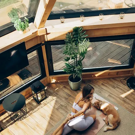 Osada Poli - Panoramiczny Nr 5 Z Prywatna Balia I Hydromasazem Koniaków