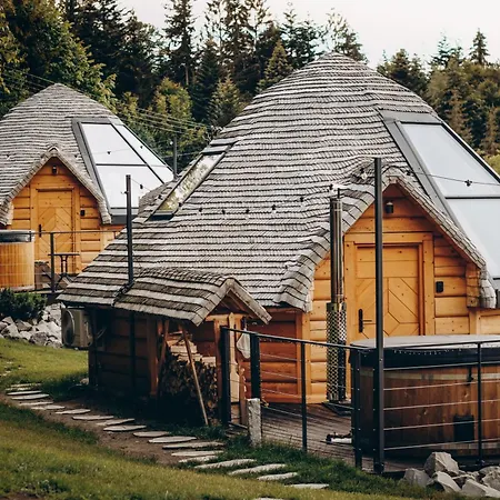 Apartmán Osada Poli - Panoramiczny Nr 1 Z Prywatna Balia I Hydromasazem Koniaków