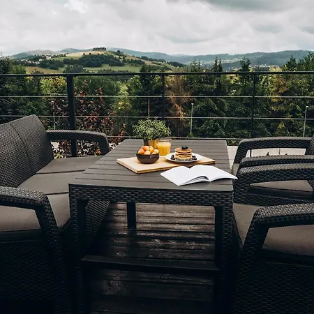 Apartmán Osada Poli - Panoramiczny Nr 1 Z Prywatna Balia I Hydromasazem