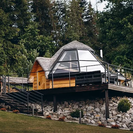 Osada Poli - Panoramiczny Nr 5 Z Prywatna Balia I Hydromasazem Appartamento Koniaków