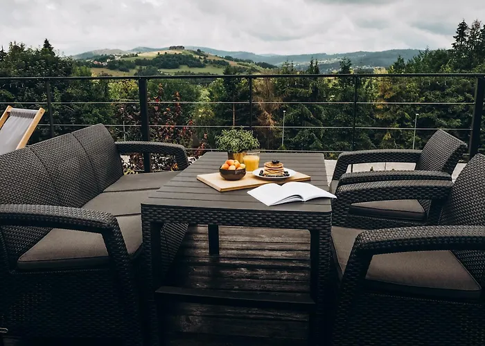 Apartmán Osada Poli - Panoramiczny Nr 5 Z Prywatna Balia I Hydromasazem