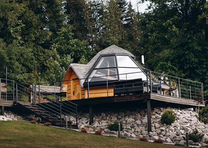 Osada Poli - Panoramiczny Nr 5 Z Prywatna Balia I Hydromasazem דירה Koniaków